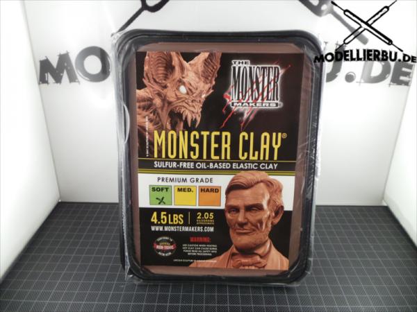 Monster Clay Brown SOFT 4,5 lbs (2,04 kg) - NEU